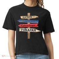 Tucson Tucumcari Tehachapi Tonapah Tourist Guideline Comfort Colors Boxy T-Shirt thumb 0