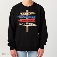 Tucson Tucumcari Tehachapi Tonapah Tourist Guideline Women's Sweatshirt thumb 0