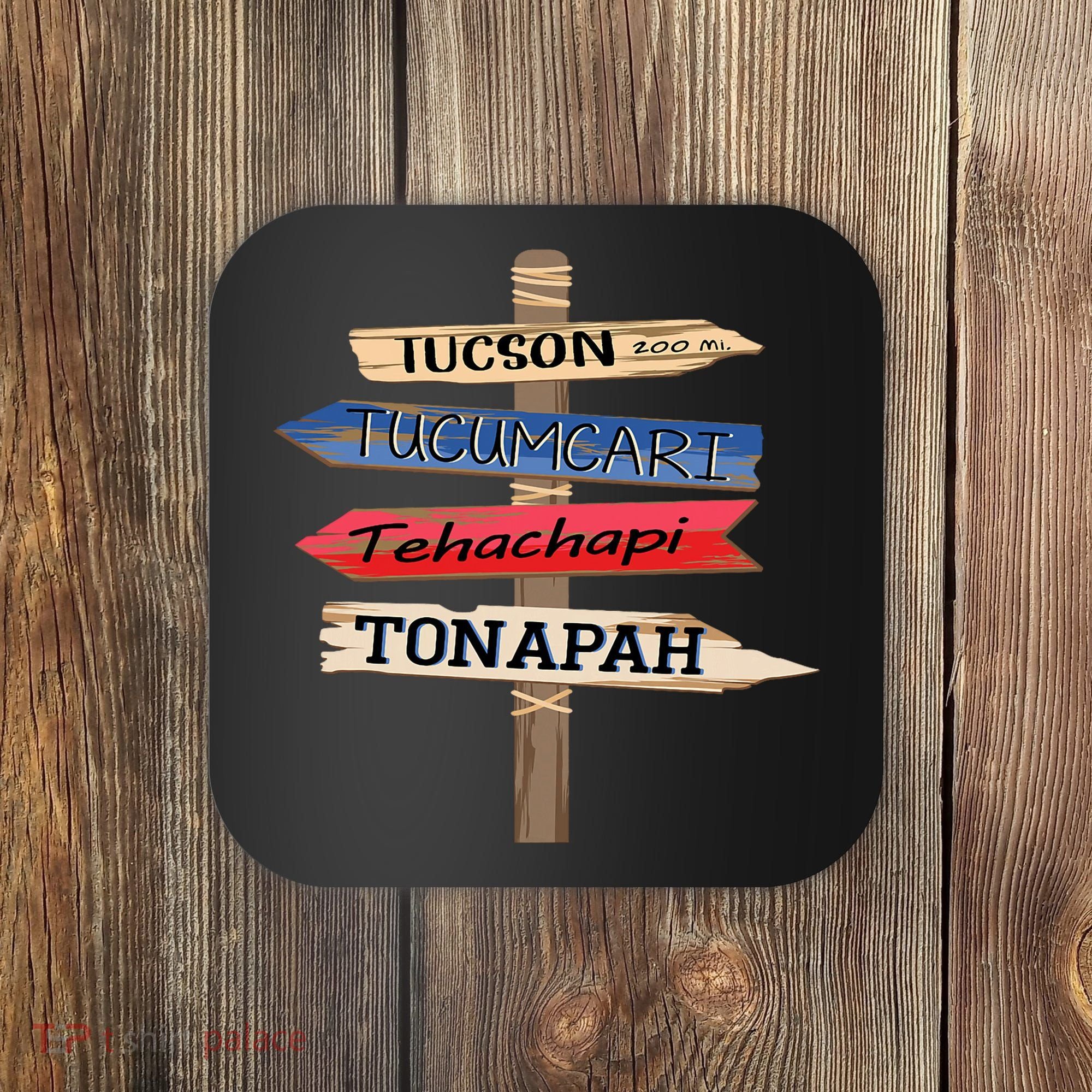 Tucson Tucumcari Tehachapi Tonapah Tourist Guideline Coaster