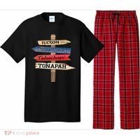 Tucson Tucumcari Tehachapi Tonapah Tourist Guideline Pajama Set thumb 0