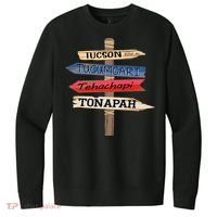 Tucson Tucumcari Tehachapi Tonapah Tourist Guideline V.I.T. Fleece Crew Sweatshirt thumb 0