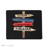 Tucson Tucumcari Tehachapi Tonapah Tourist Guideline Mousepad thumb 0