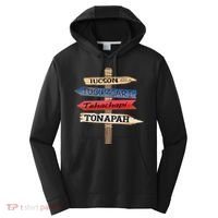 Tucson Tucumcari Tehachapi Tonapah Tourist Guideline Performance Fleece Hoodie thumb 0