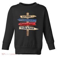 Tucson Tucumcari Tehachapi Tonapah Tourist Guideline Toddler Sweatshirt thumb 0