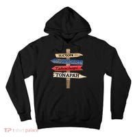 Tucson Tucumcari Tehachapi Tonapah Tourist Guideline Tall Hoodie thumb 0