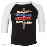 Tucson Tucumcari Tehachapi Tonapah Tourist Guideline Toddler Fine Jersey T-Shirt thumb 0