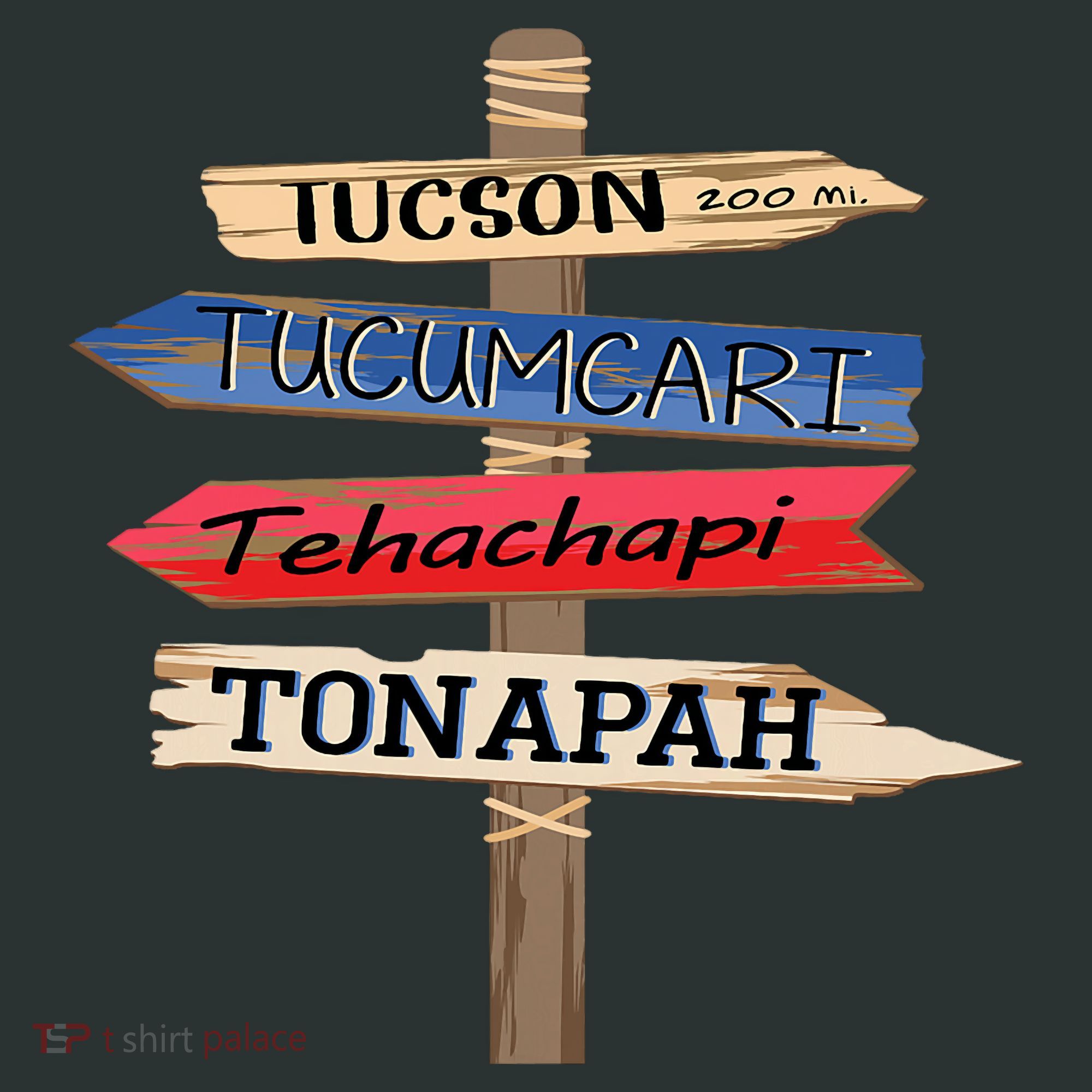 Tucson Tucumcari Tehachapi Tonapah Tourist Guideline Infant Baby Jersey Bodysuit