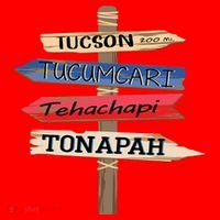 Tucson Tucumcari Tehachapi Tonapah Tourist Guideline Santa Hat thumb 1