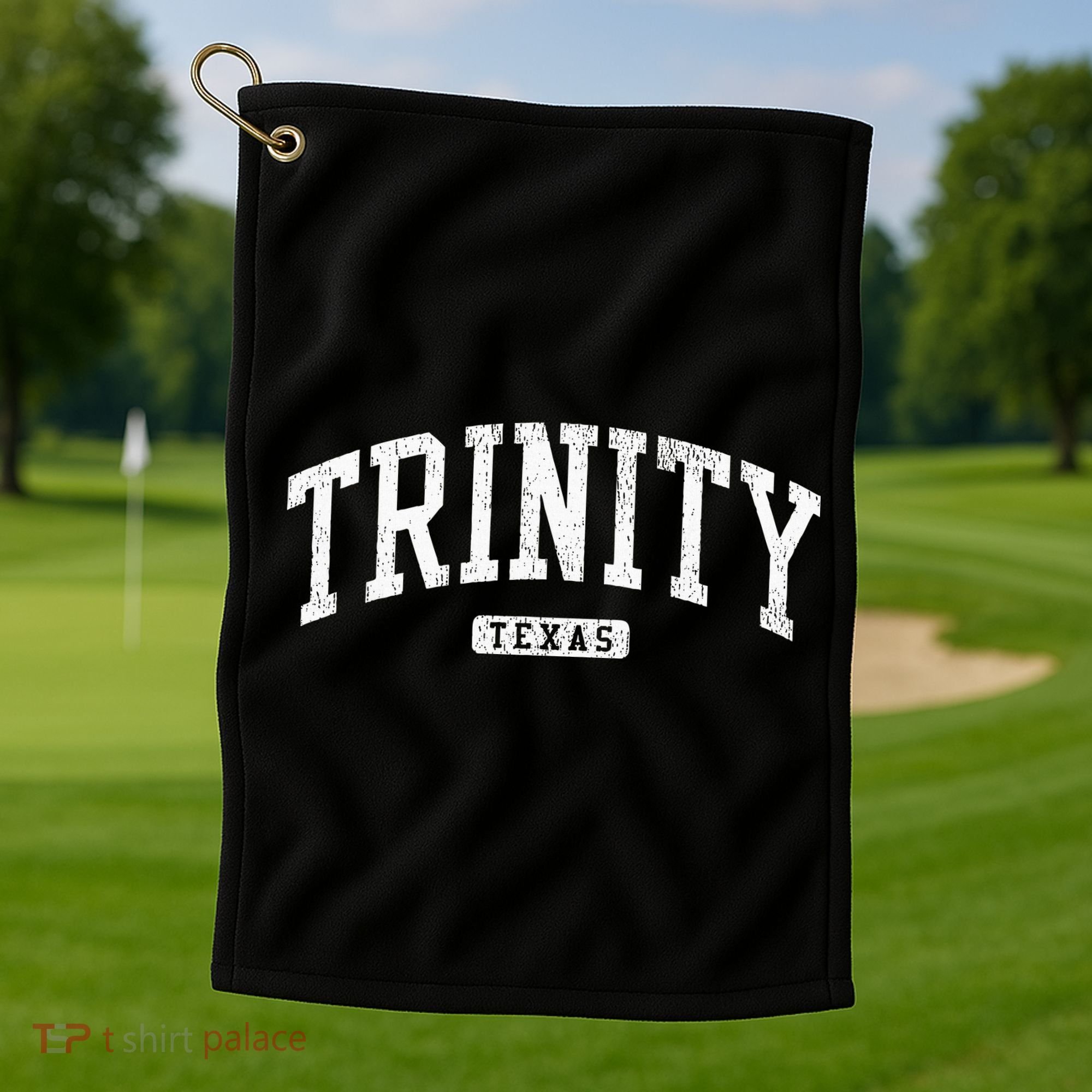 Trinity Texas Tx Js03 College University Style Golf Towel