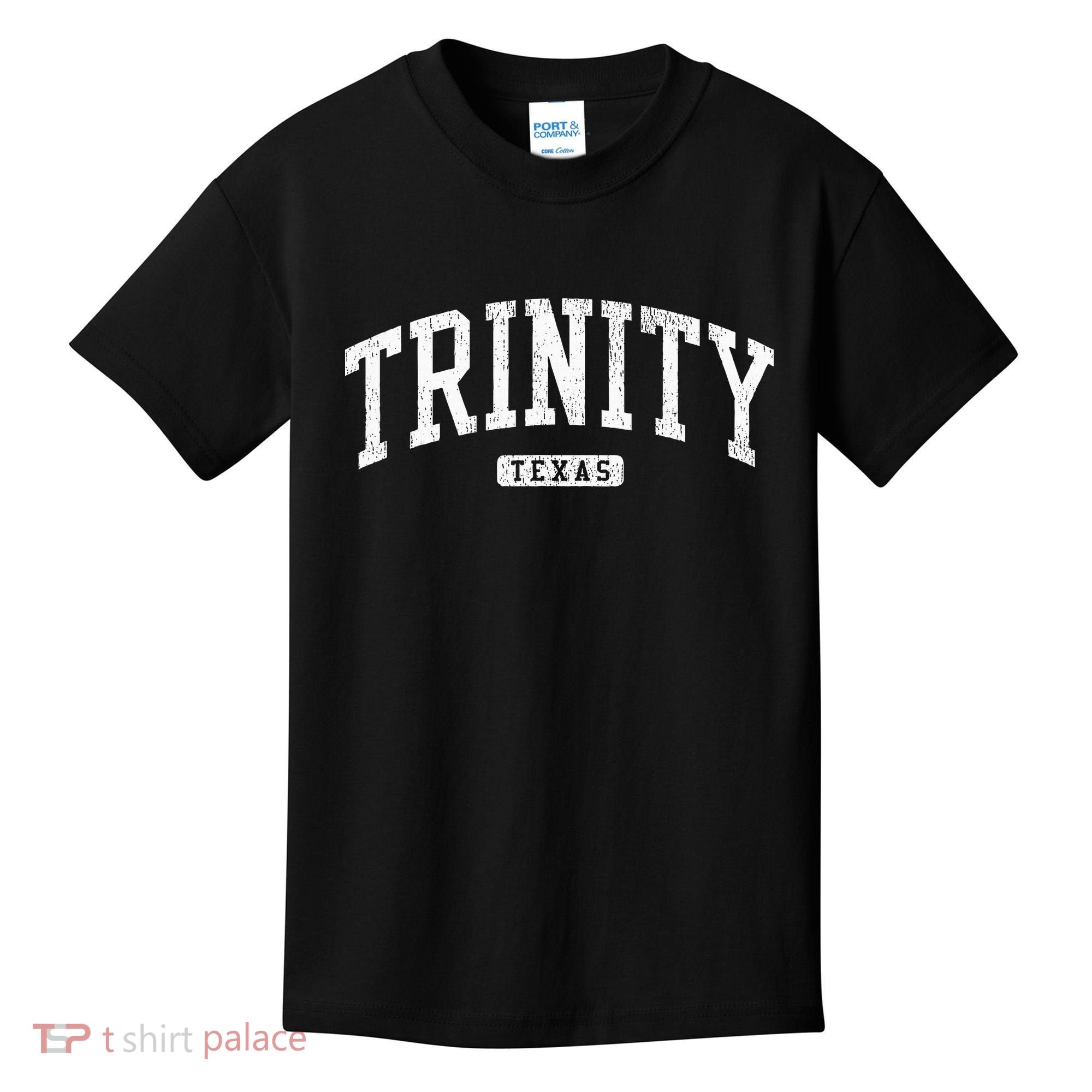Trinity Texas Tx Js03 College University Style Kids T-Shirt