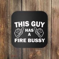 Two Thumbs Up This Guy Has A Fire Bussy Coaster thumb 0