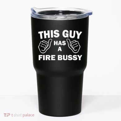 Two Thumbs Up This Guy Has A Fire Bussy Tumbler