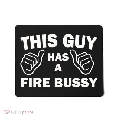 Two Thumbs Up This Guy Has A Fire Bussy Mousepad
