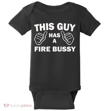 Two Thumbs Up This Guy Has A Fire Bussy Baby Bodysuit