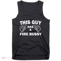 Two Thumbs Up This Guy Has A Fire Bussy Tank Top thumb 0