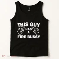 Two Thumbs Up This Guy Has A Fire Bussy Tank Top thumb 2