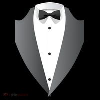 Tuxedo Women's Hoodie thumb 2