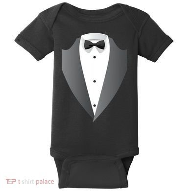 Tuxedo Baby Bodysuit