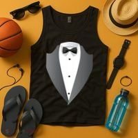 Tuxedo Tank Top thumb 4
