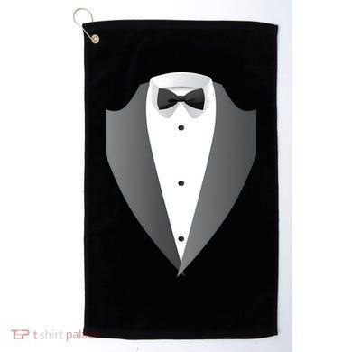 Tuxedo Golf Towel