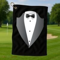 Tuxedo Golf Towel thumb 1