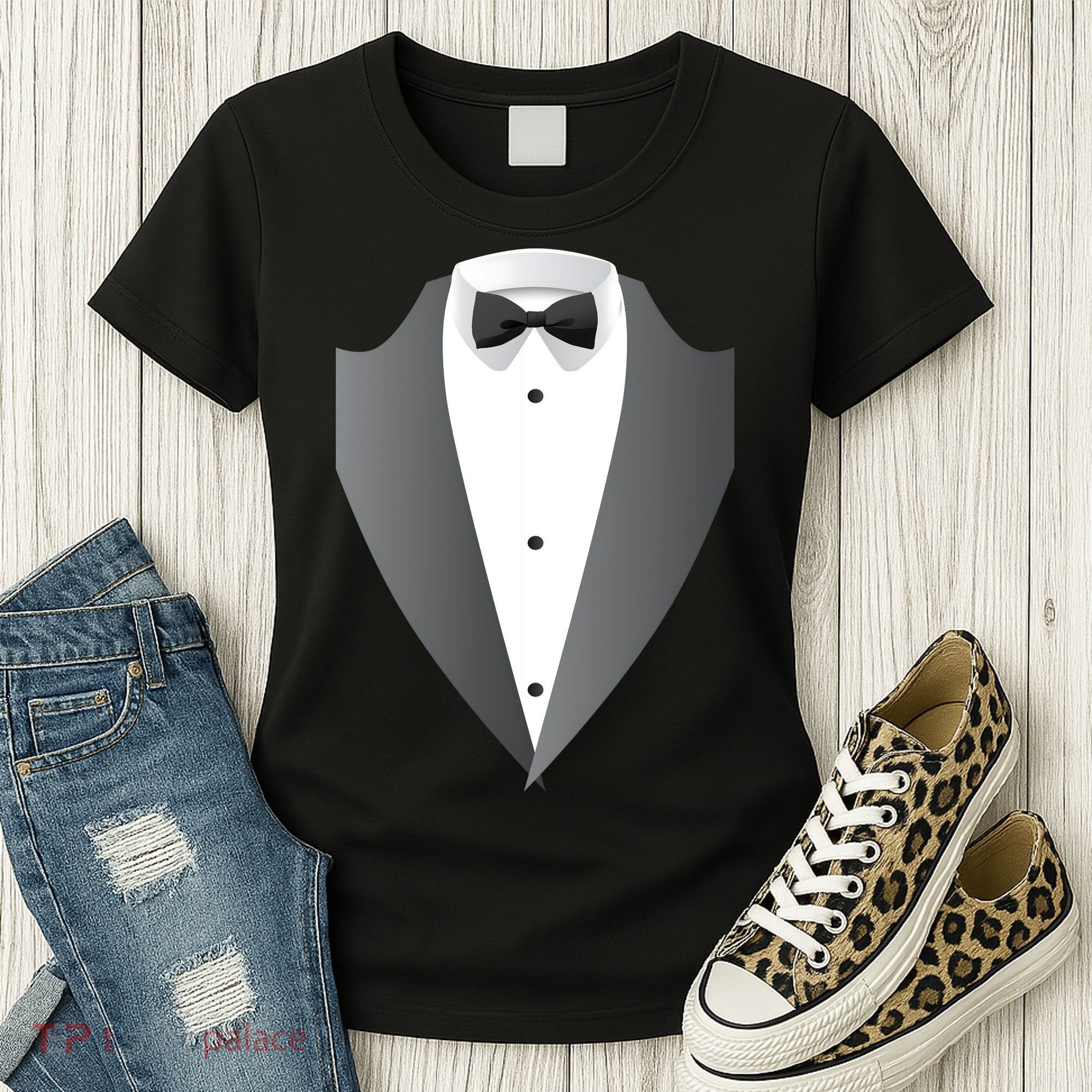 Tuxedo Women's T-Shirt