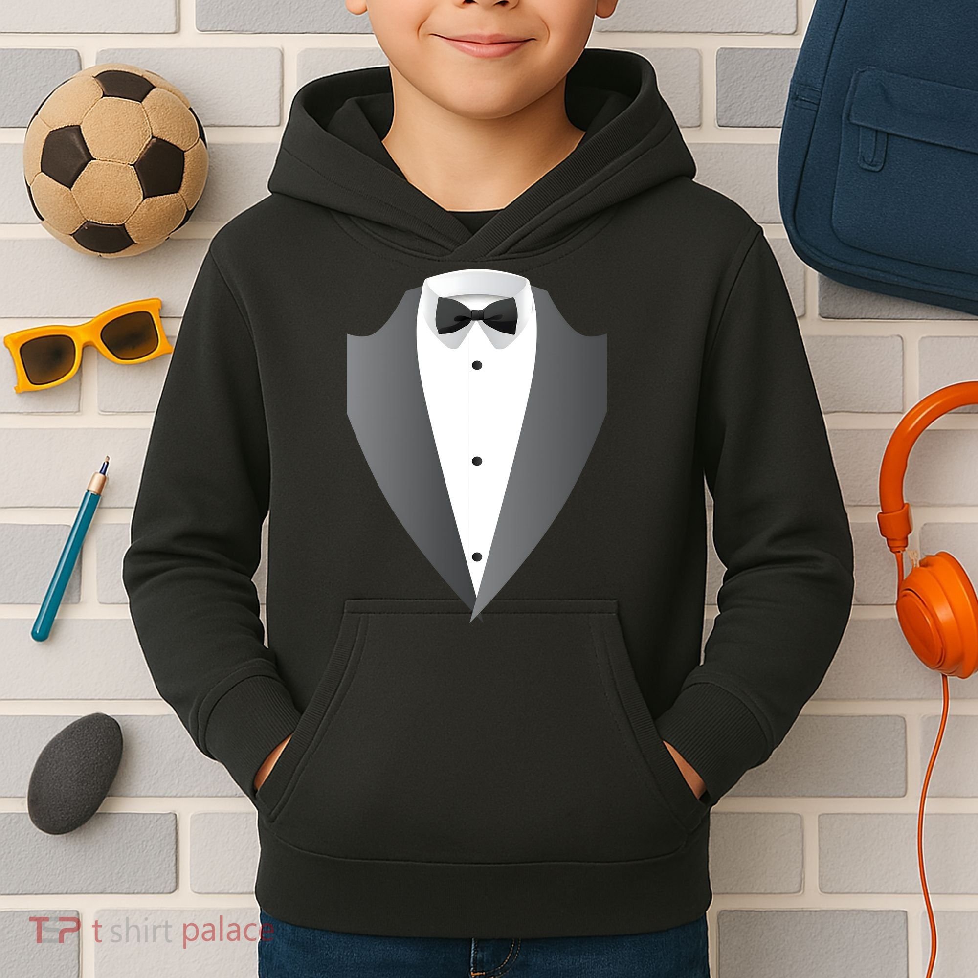 Tuxedo Kids Hoodie