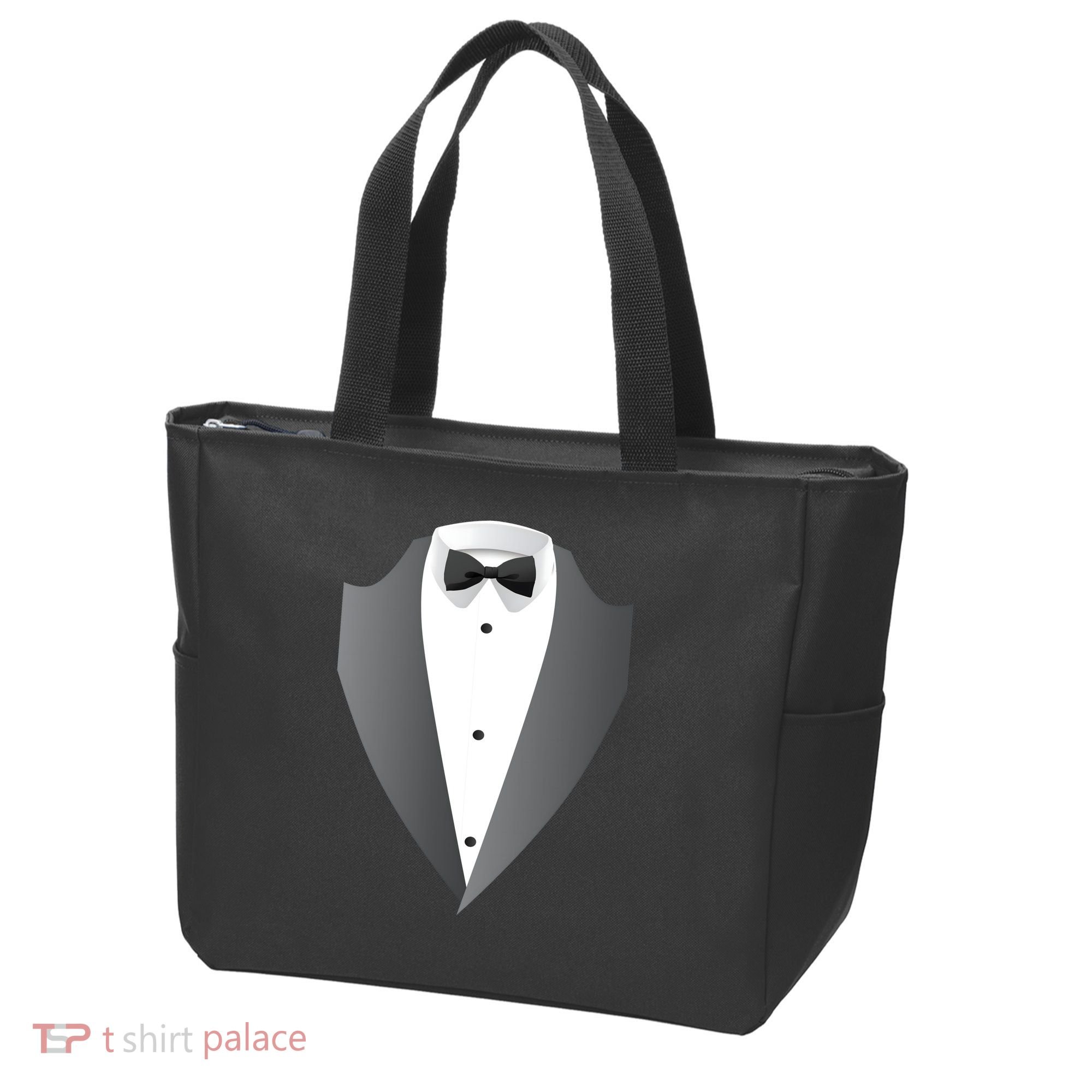 Tuxedo Tote Bag