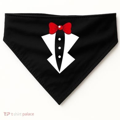 Tuxedo USA-Made Doggie Bandana