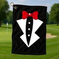 Tuxedo Golf Towel thumb 1