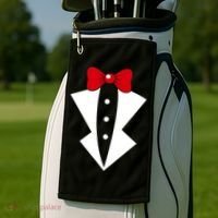 Tuxedo Golf Towel thumb 2