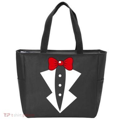 Tuxedo Tote Bag