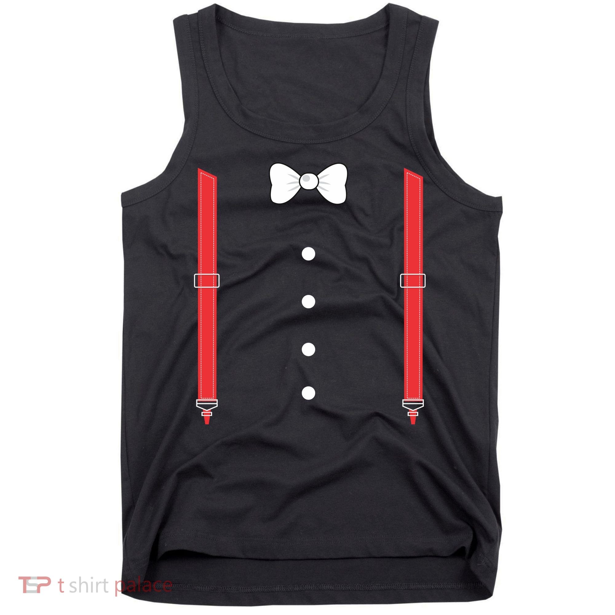 Tuxedo Tank Top