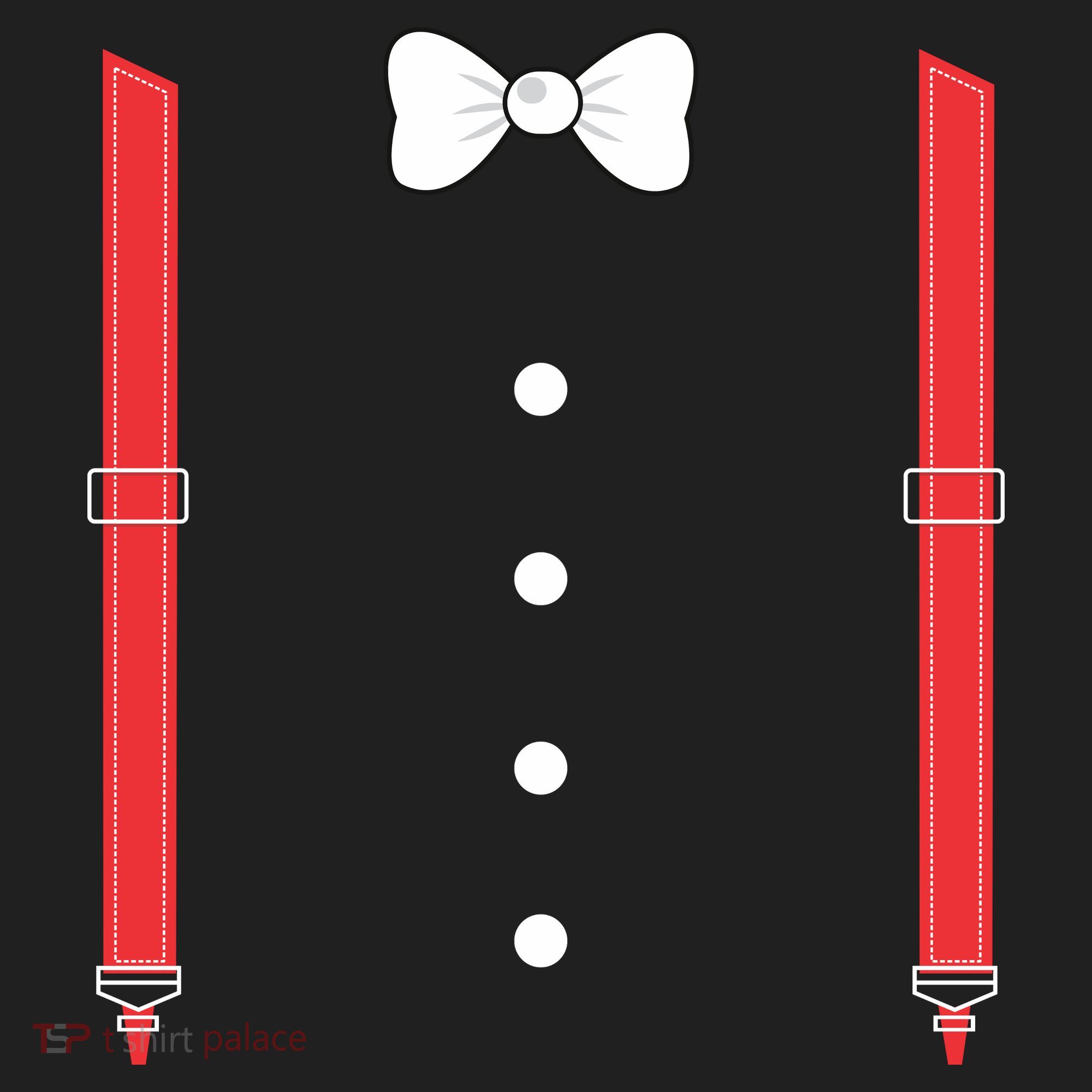 Tuxedo Golf Towel