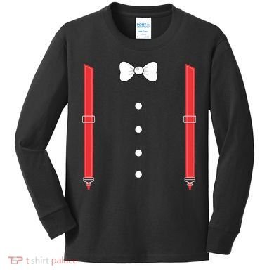 Tuxedo Kids Long Sleeve Shirt