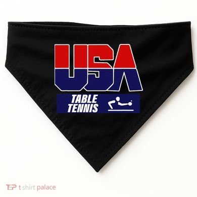 Table Tennis Usa Team USA-Made Doggie Bandana