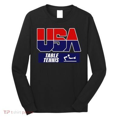 Table Tennis Usa Team Long Sleeve Shirt