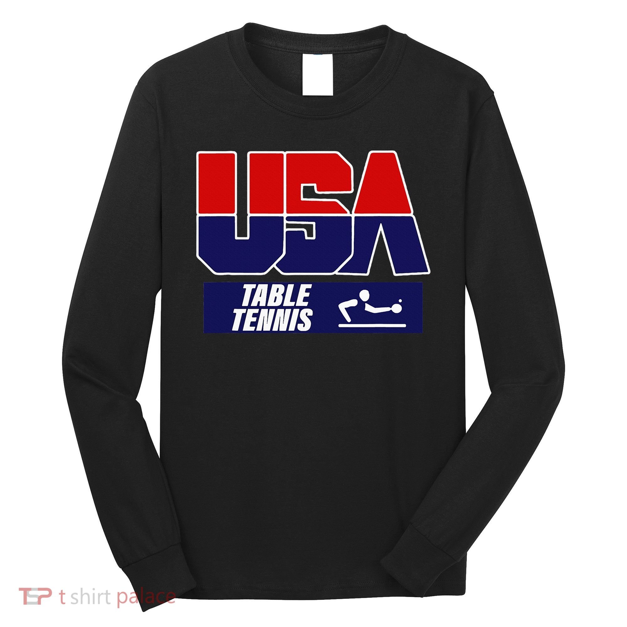 Table Tennis Usa Team Long Sleeve Shirt