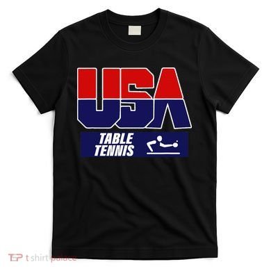 Table Tennis Usa Team T-Shirt