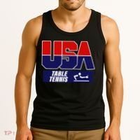 Table Tennis Usa Team Tank Top thumb 3