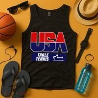 Table Tennis Usa Team Tank Top thumb 4