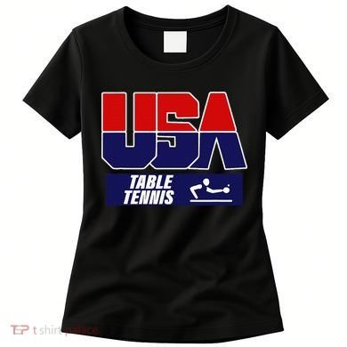Table Tennis Usa Team Women's T-Shirt