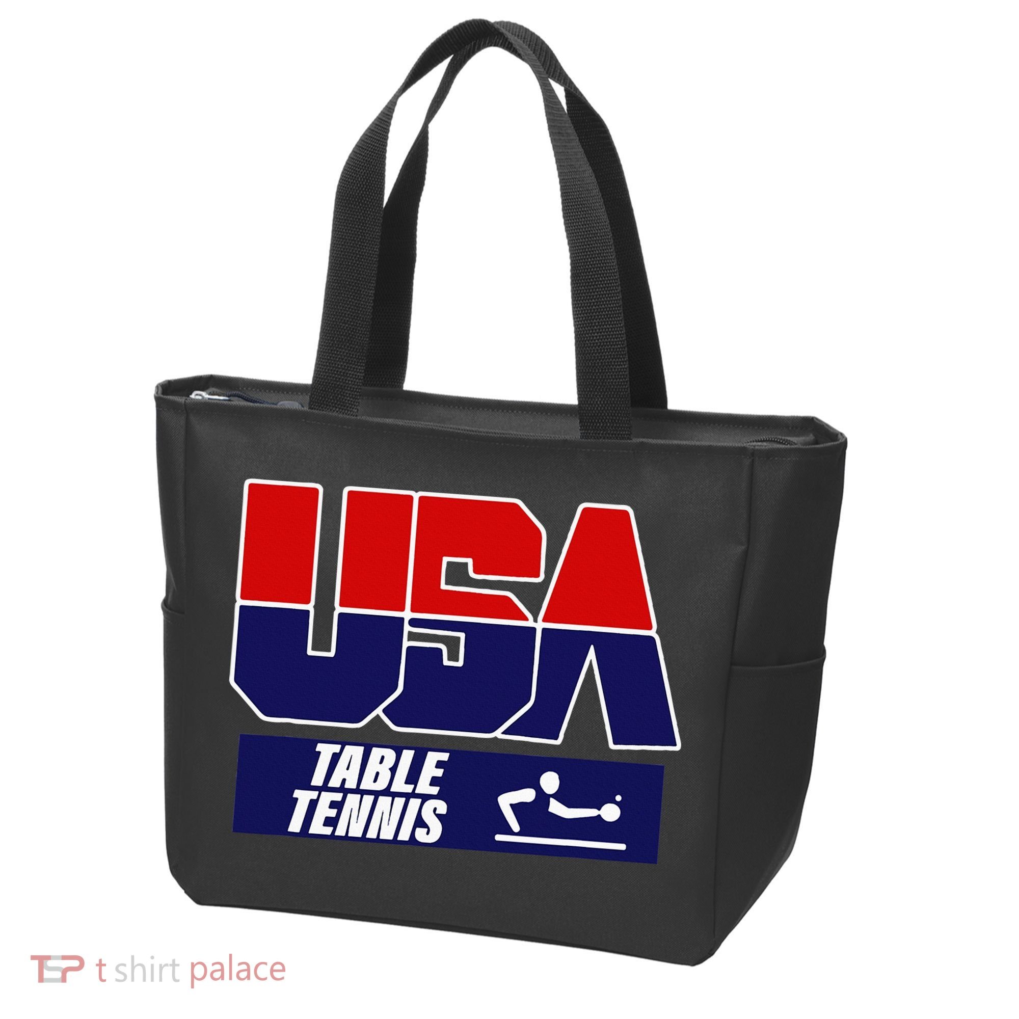 Table Tennis Usa Team Tote Bag