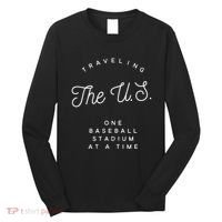 Traveling The U.S. One Baseball Stadium At A Time Long Sleeve Shirt thumb 0