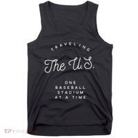 Traveling The U.S. One Baseball Stadium At A Time Tank Top thumb 0