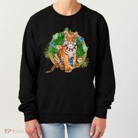 Tropical Tiger Vacation Women's Sweatshirt thumb 0
