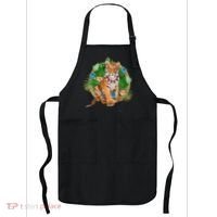 Tropical Tiger Vacation Apron thumb 0