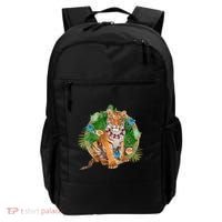 Tropical Tiger Vacation Backpack thumb 0