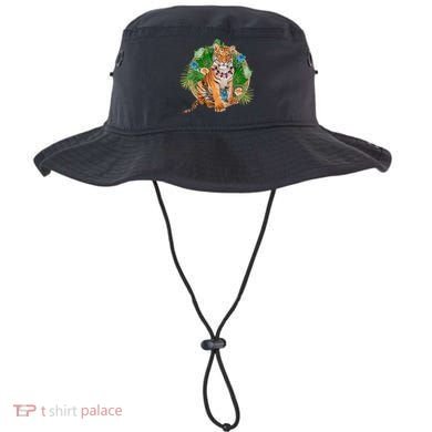 Tropical Tiger Vacation Bucket Hat