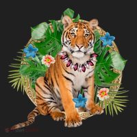 Tropical Tiger Vacation Tumbler thumb 3